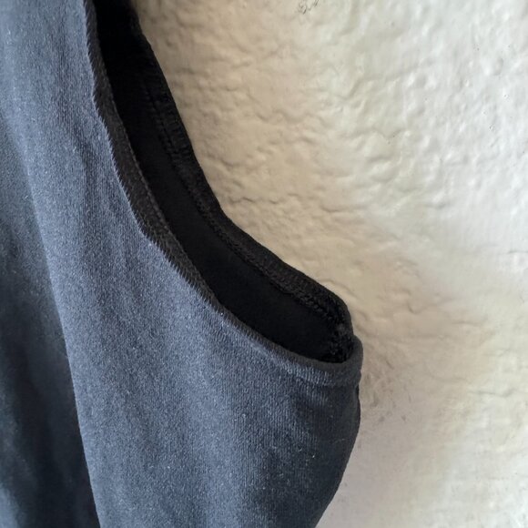 Spanx Shapewear Tank Size Lg  Black Smoothing Basic Layering - Picture 6 of 9